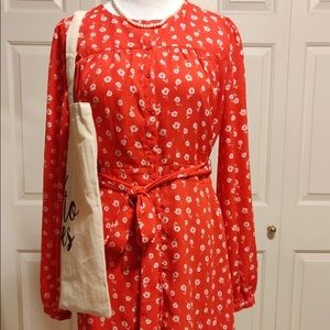 Banana Republic Red Dress